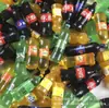 Botella de Vino Simulada Yakult Pequeño Joyería de Resina DIY Accesorios de Cristal Pasador Pinza Anillo para el Cabello Material de Accesorios Hechos a Mano