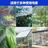 Tela impermeable transparente transfronteriza, tela aislante de plástico engrosado anti-envejecimiento, película aislante a prueba de viento para automóviles y flores, tela impermeable