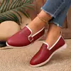 Sapatos de Feijão Cruzados Europeus e Americanos Versátil Europeu e Americano Primavera Tamanho Plus Confortável Comércio Exterior 2026 Bico Redondo Moda Novo Estilo Atacado Tamanho Plus