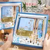 Agenda de moda estilo chino Regalo de alto valor para profesores, Set de caja de regalo de cuaderno estilo chino Paisaje de mil millas para el Día del Maestro