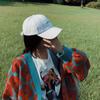 Gorra de Visera Curva Nueva de Marca de Moda Estilo Coreano Gorra de Béisbol para Mujer que Muestra la Cara Gorra Pequeña Caqui Primavera y Otoño Combinación Total Parte Superior Suave Hombre