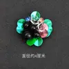 Pegatinas de Flor de Lentejuelas y Cuentas Hechas a Mano Color Florales tamaño pequeño Accesorios de Ropa DIY Zapatos Bolsa Parches Decorativos Cosidos a Mano