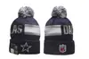 Gorras de Equipo de Fútbol Nuevas al por Mayor para Otoño e Invierno, Gorros de Punto Cálidos para Hombres y Mujeres, Gorras Bordadas con Letras