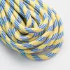 Cuerda Trenzada Colorida de 5 mm para Correas de Teléfono, Correas de Bolso, Paracord, Materiales Hechos a Mano para DIY, Correas para Mascotas