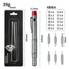 Bestseller transfronteiriço conjunto de chaves de fenda de precisão 13 em 1, chave de fenda conveniente estilo caneta para uso doméstico, chaves de fenda Phillips e de fenda reta