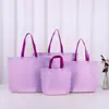 Bolsas de Sacola em Tecido Não Tecido Coloridas, Bolsas Diagonais da Moda, Customização em Pequenos Lotes, Sacolas de Presente para Lojas de Roupas E18