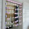 Cortina com Laço Estrela para Quarto de Menina Jiayuan Xiangyuan Cortina para Quarto Infantil Decoração de Parede