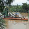 Maquinário e Equipamentos para Escavação de Areia e Garimpo de Ouro no Rio Mali Corrente de Baldes Barco para Escavação de Areia e Mineração de Ouro