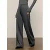 Mai* PedidoPantalones Casuales de Lujo de Gama Alta de Pierna Recta con Caída Estilo Nuevo Otoño/Invierno 2026