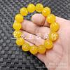 Pulsera de ágata de Xizang con cuentas una, dos, tres, cuatro, cinco, seis, nueve ojos colmillo de tigre Ruyi joyería pulsera de jade luantong