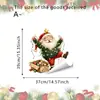 Decalques de Janela Estáticos de Carnaval Noturno de Boneco de Neve de Natal, Sem Cola, Sem Resíduos, Removíveis, para Decorações de Natal em Casa e na Loja