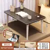 Mesa de Té Pequeña Plegable para Uso Doméstico, Adecuada para Ventanas de Mirador, Tatami de Dormitorio, Balcón y como Escritorio Extensible para Cama