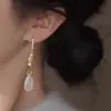 Pendientes de perlas de imitación chinas, nuevos pendientes chinos 2024, diseño de nicho, pendientes de alta calidad, pendientes antiguos chinos para mujer.