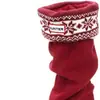 Fibra Acrílica Cálido y Cómodo Forro de Terciopelo de Algodón Tejido Jacquard para Adultos y Niños Zapatos y Calcetines de Casa para Interiores Fábrica Calcetines de Invierno Cómodos