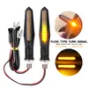 En stock venta caliente 12LED motocicleta luz de giro de agua de una palabra luz de giro de señal de agua de caballo corriendo accesorios