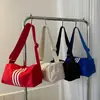 Bolso de Hombro de Moda Nuevo al por Mayor Estilo Coreano Moderno Casual para el Trabajo Bolso Cruzado de Nailon Pequeño Cuadrado Mochila Individual para Hombre y Mujer