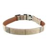 Nuevo collar para mascotas a cuadros británicos, collar con lazo y hebilla para perro