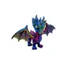 Dragón volador impreso en 3D transfronterizo, dragón demoníaco occidental con articulaciones móviles, ojos simulados, mascota de juguete, adorno, artículo de artesanía