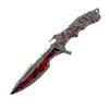 Mercancía Periférica de Delta Force: Set de Modelos de Cuchillo Creed Polaris, Retrato Familiar Material Plástico Juguete para Niño Arma