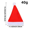 Sombrero de Navidad de Felpa de Terciopelo Dorado con Borde para Adultos y Niños Sombrero de Navidad de Terciopelo Dorado Ropa para Fiesta Navideña Vestido Festivo