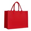 Bolsa de Fieltro Personalizada Nueva Caricatura Regalo Bolso de Mano Gran Capacidad Compras Celebridad de Internet Bolso Tote de Fieltro