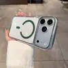 Gama alta 18 colores nuevos adecuados para iPhone 18 Pro Max, funda de teléfono magnética transparente tipo hielo, cubierta protectora anticaída Apple 17