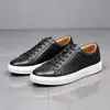 Tênis retrô, novos sapatos business casual, tênis esportivos masculinos da moda com bico redondo, sapatos masculinos versáteis de cano baixo simples