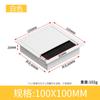 Gabinete de TV Caja de Enrutamiento Oculto Cubierta para Orificio de Enrutamiento de Escritorio Caja para Cables de Escritorio Aleación de Aluminio Cubierta Rectangular para Orificio de Cables