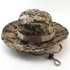 Directo de fábrica sombrero Benny camuflaje exterior sombrero de jungla sombrero de pescador sombrero redondo hombres y mujeres sombrero de sol para montañismo