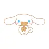Clip de PP Desenho Animado Sanrio Cachorro de Orelha Grande Clip para Armazenamento de Arquivos Cachorro Yugui Clip de Cauda Longa para Provas Clip Fofo de Lado Único