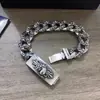 Nuevo y moderno brazalete de cruz único y audaz para hombre, ancho y rudo, brazalete de pareja con diseño de nicho para hombre