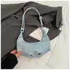Primavera 2025 Nuevo Bolso Cuadrado Pequeño Casual Texchy de Diseño de Nicho Estilo Occidental Bolso de Hombro Cruzado de Moda para Mujer