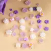Acessórios de Arte para Unhas Transfronteiriços Pacote Misto Camélia Yiwu Arte para Unhas Camélia em Forma de Coração Acessórios de Resina DIY Atacado
