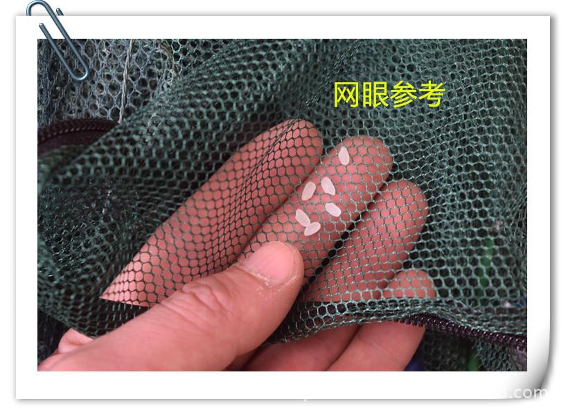 新款虾笼地笼方形多孔虾网螃蟹黄鳝泥鳅笼折叠地笼抓小