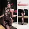 Lingerie erótica original para a noite, cheongsam sexy de renda, uniforme sexy provocante, desejo puro, roupa de dormir sem remoção