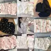 Directo de fábrica [47 patrones] cárdigan de doble capa de algodón nube con solapa, ropa de casa de verano de manga larga y pantalones largos