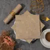 Servilleta de Papel Cuadrada Impresa para Fiesta Servilleta de Papel Especial para Fiesta Restaurante Servilleta de Papel Desechable Estampado en Caliente Servilleta de Alta Gama