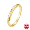 Novo Anel de Noivado de Prata Esterlina S925 com Diamante de Lua Celebridade da Internet Coreana Peça de Mão de Anel de Casamento de Uso Diário de Alta Qualidade