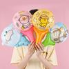 Balão Palito de Mão Balão Feliz Aniversário Barraca Infantil Multi-estilo Arranjo Decoração Adereços Balão de Filme de Alumínio