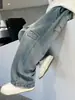 Z1400 Jóvenes Yang Temprano 2025 Primavera Nueva Moda Atractivo Casual Sueltos Jeans Modernos