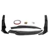 Adecuado para Corvette C7 14-19 Labio Frontal de Cuatro Secciones con Extensiones Laterales, Kit de Labio Frontal Modificado, Kit de Labio Frontal Pequeño
