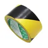 Fita de Advertência Longting Material PVC Adesivo de Chão Fita de Advertência Preto e Amarelo Fita com Logo de Chão 4.8