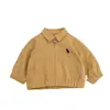 Chaqueta Elegante para Bebé Estilo Coreano Primavera Temprana 2026 Nueva Moda Ropa para Bebés Chaqueta Informal para Niños Pequeños Top Versátil