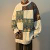 Suéter de punto para hombre, invierno, engrosado, marca de moda, pareja, Navidad, retro, otoño e invierno, suéter para hombre, cálido, talla grande, moderno