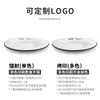 Prato de chapéu de palha atacado personalizado de alta qualidade para hotel restaurante prato do dia preto liso imitação de madeira grão de madeira prato de melamina imitação de porcelana