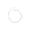 Pulsera de Corazón de Doble Capa de Plata de Ley S925 para Mujer Lujo Ligero Nicho Exquisita Apariencia de Alto Valor Pulsera de Temperamento Versátil Moda Joyería de Mano