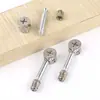 Herrajes para Muebles conector tres en uno armario para ropa cama sujetador tornillo tuerca de rueda excéntrica fijación fijación de armario