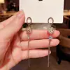 Pendientes 2022 Nueva Moda Piedra Ojo de Gato Pendientes adelgazantes que reducen la edad con pendientes de temperamento de moda súper brillantes
