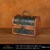 Caja de Almacenamiento de Madera Antigua Caja de Madera Vintage con Asa de Cierre Caja de Joyería Caja de Almacenamiento de Artículos Varios Caja Utilería de Video