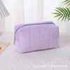 Bolsa de Cosméticos Almofada Grande Capacidade Bolsa de Lavar Bolsa de Cosméticos de Pelúcia Bolsa Portátil de Armazenamento de Cosméticos de Viagem Bolsa de Lavar